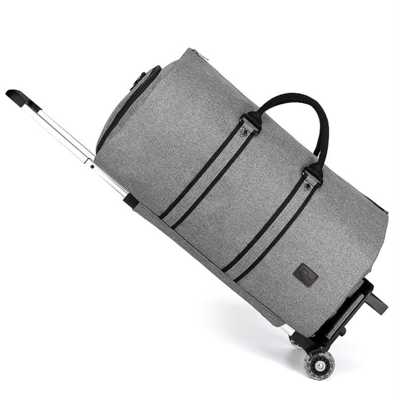 SEYFOCNIA Dealsforyoudays Rolling Garment Bags for Travel Convertible Duffle with Wheels Roller Bag Carry on Luggage Weekender Design