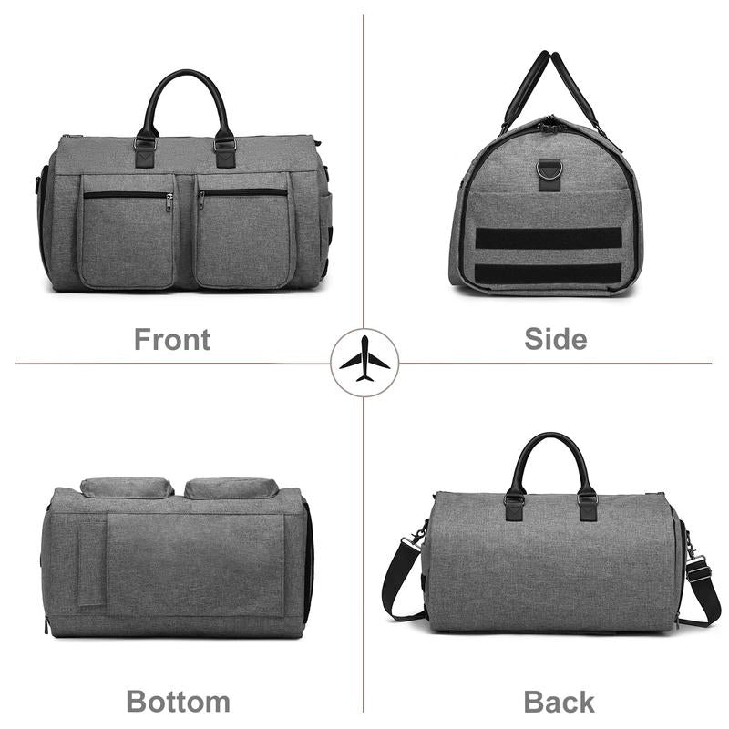 SEYFOCNIA Dealsforyoudays Rolling Garment Bags for Travel Convertible Duffle with Wheels Roller Bag Carry on Luggage Weekender Design
